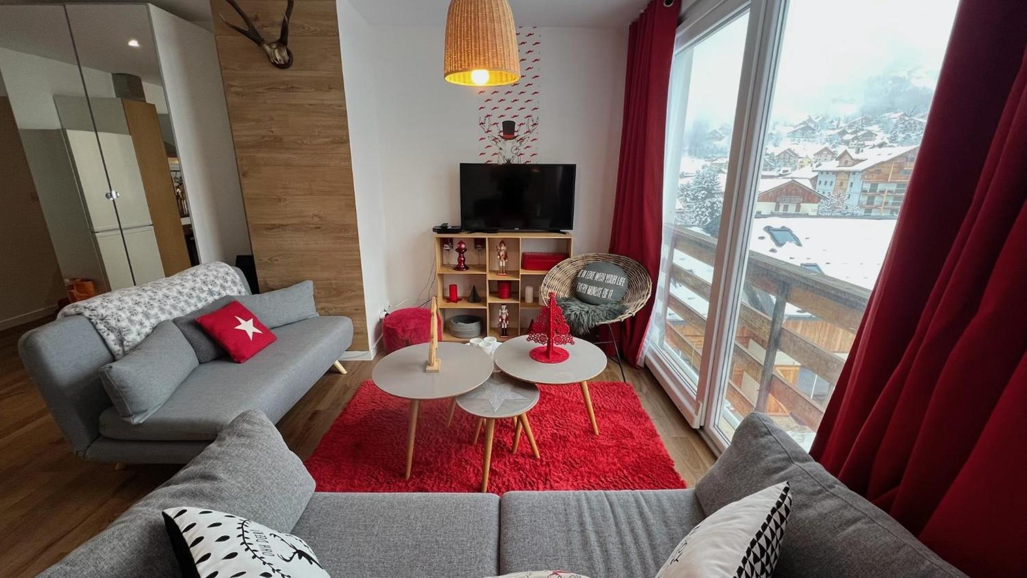 Rouge Canneberge -8 Personnes- 84M2 Vue Degagee Setaz Valloire Bagian luar foto